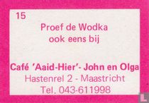 Proef de Wodka ook eens