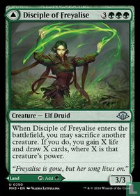 Disciple of Freyalise / Garden of Freyalise