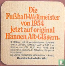 Die Fußball Weltmeister von 1954 /Stoßt an mit den Weltmeistern