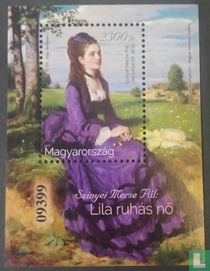 Lady in purple