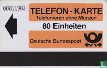 Telefon-Karte 80 Einheiten