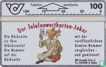 Der Telefonwertkarten-Joker