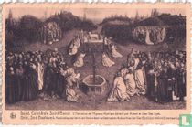 Sint-Baafskerk - Aanbidding van het "Lam Gods" door de gebroeders Hubrecht en Jan Van Eyck