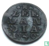 Zélande 1 duit 1740 acheter