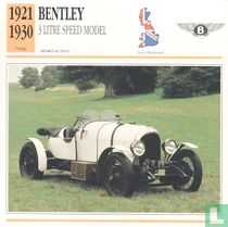 Bentley 3 liter Speed Model