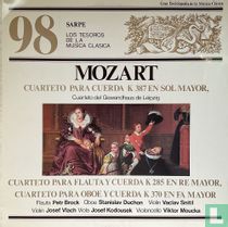 Mozart: Cuarteto para cuerda, K387/ Cuarteto para flauta y cuerda, K285/ Cuarteto para oboe y cuerda, K370