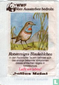 WWF - Rotsterniges Blaukehlchen