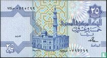 Égypte, 25 piastres, 1987