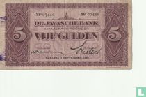 Dutch East Indies 5 Guilder (PLNI22.1.c)