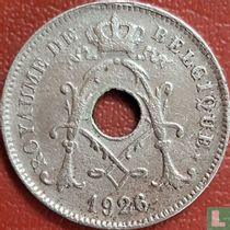 Belgium 10 centimes 1926 (FRA - misstrike)