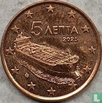 Greece 5 cent 2025