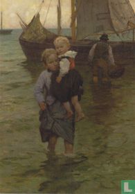 Kinderen van de visser, rond 1900