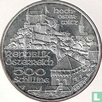 Austria 500 schilling 2000 "Hochosterwitz Castle"