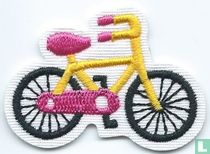 Gele herenfiets