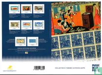 Carnet de timbres dans l'air du temps
