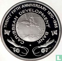 Bahama's 10 dollar 1995 (PROOF) "25-jarig jubileum van de Caribische Ontwikkelingsbank"