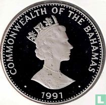 Bahama's 10 dollar 1991 (PROOF) "Ontdekking van de Nieuwe Wereld"