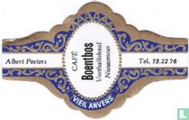 Café Boentbos Voetballokaal Nieuwmoer - Vieil Anvers - Albert Peeters - Tel. 73.22.76