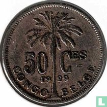 Belgian Congo 50 centimes 1929 (FRA - 1929/8)