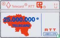 25.000.000e Telecard