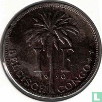 Belgian Congo 1 franc 1920 (NLD)