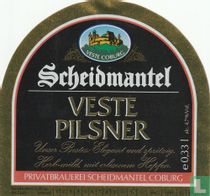 Scheidmantel Veste Pilsner