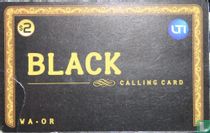 Black calling card