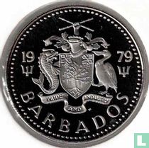 Barbados 25 cents 1979 (PROOF)