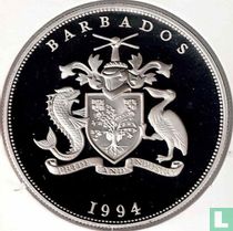 Barbados 5 dollars 1994 (PROOF) "United Nations Global Conference"