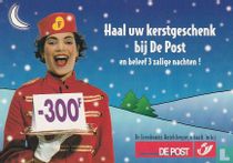 De Post "Haal uw kerstgeschenk bij De Post"