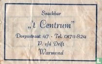 Snackbar " 't Centrum"