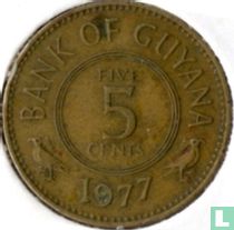 Guyana 5 Cent 1977