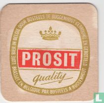 Prosit quality Luxe bier in België door Bosteels te Buggenhout gebrouwd en gebotteld
