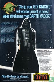 "Als je een JEDI KNIGHT, wil worden, moet eerst weer afrekenen met DARTH VADER''