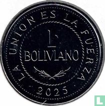 Bolivia 1 boliviano 2025