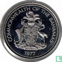 Bahama's 5 cents 1977 (PROOF)