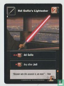 Adi Gallia's Lightsaber