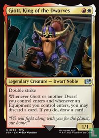Giott, King of the Dwarves