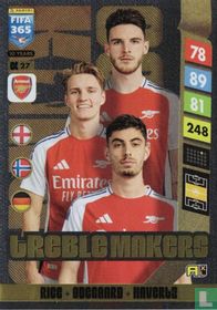 Rice + Ødegaard + Havertz