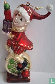 Elf auf dem Einrad
