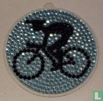 Man op racefiets