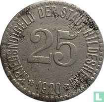 Hildesheim 25 pfennig 1920