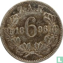 Afrique du Sud 6 pence 1896 acheter