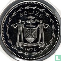 Belize 10 dollars 1976 (BE - cuivre-nickel) "Grand hocco"