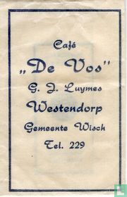 Café "De Vos"