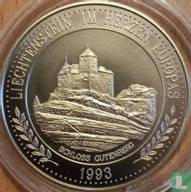 Liechtenstein 5 ECU 1993 Kasteel van Gutenberg