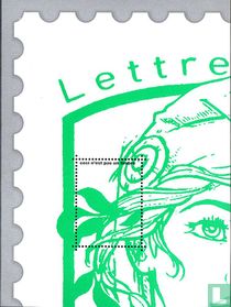 Marianne et la jeunesse (détail)