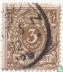 Chiffre de valeur et couronne en nacre ovale acheter