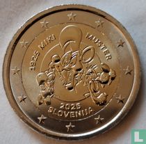 Slovenië 2 euro 2025 "100ste geboortedag van Miki Muster"