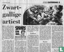 Zwartgallige artiest